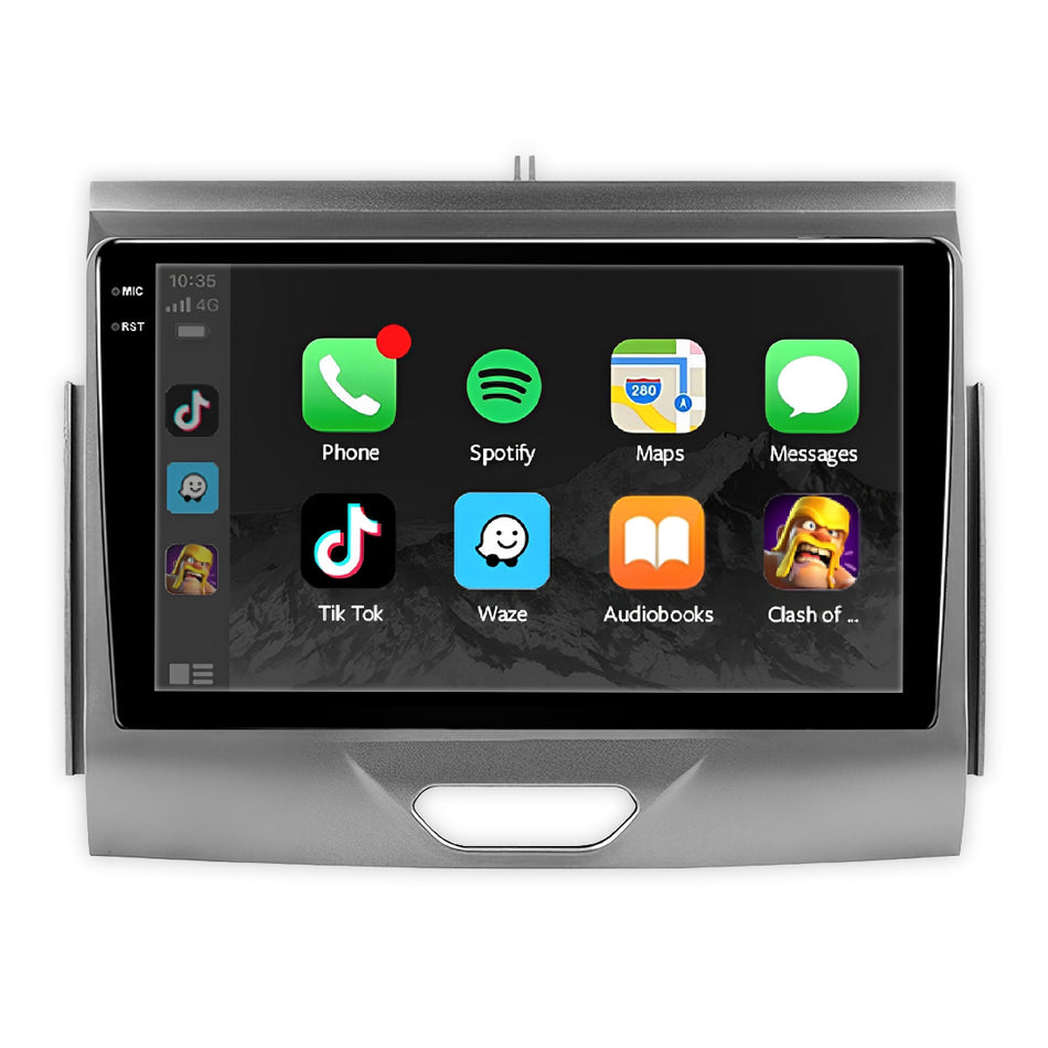 Ford Everest UA (2015 - 2022) 9" Wireless Android 15 Head Unit for Apple CarPlay / Android Auto for Factory Touchscreen