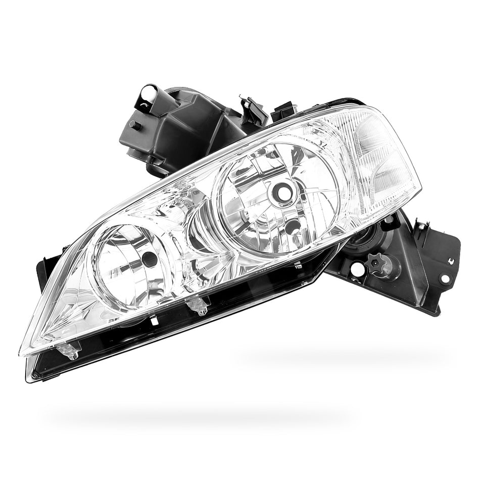 Ford Fairlane BA / BF (2003 - 2007) Chrome OEM Style Headlights LH + RH