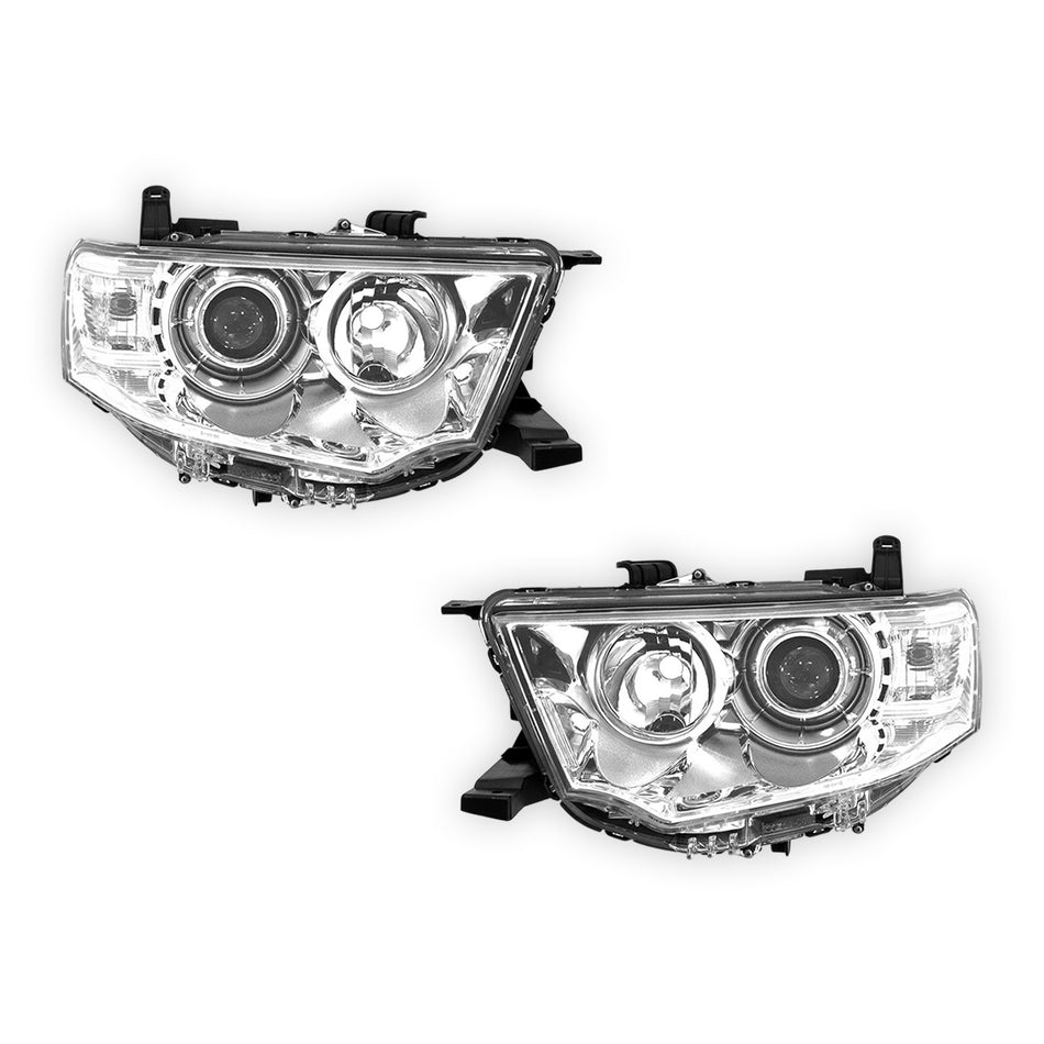 Mitsubishi Challenger PB (2009 - 2013) OEM-Style Headlights LH + RH