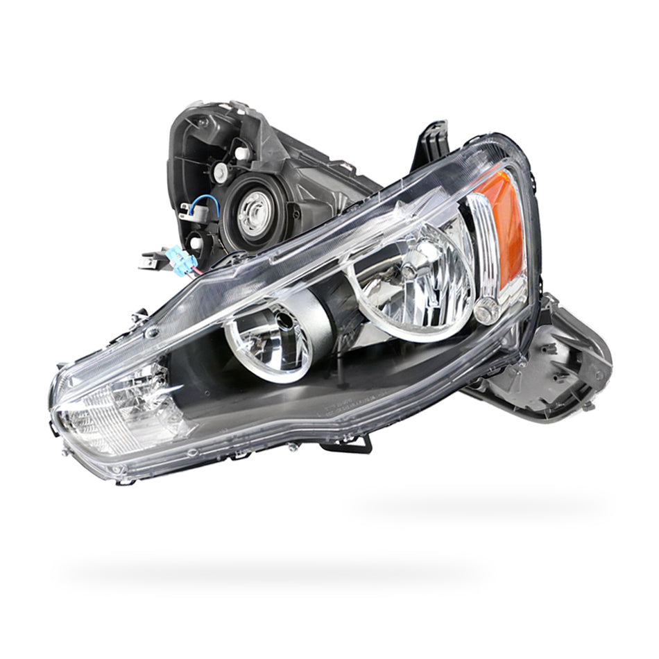 Mitsubishi Lancer CJ (2012 - 2015) OEM Non Xenon Style Headlights LH + RH