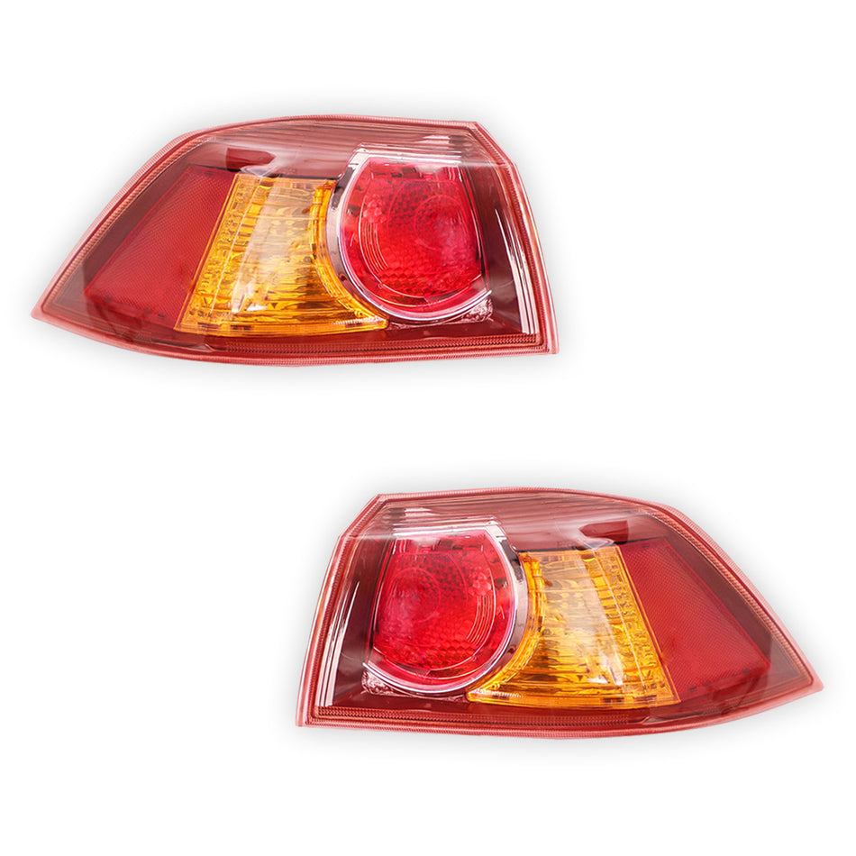 Mitsubishi Lancer CJ (2012 - 2015) OEM Style Tail Lights LH + RH