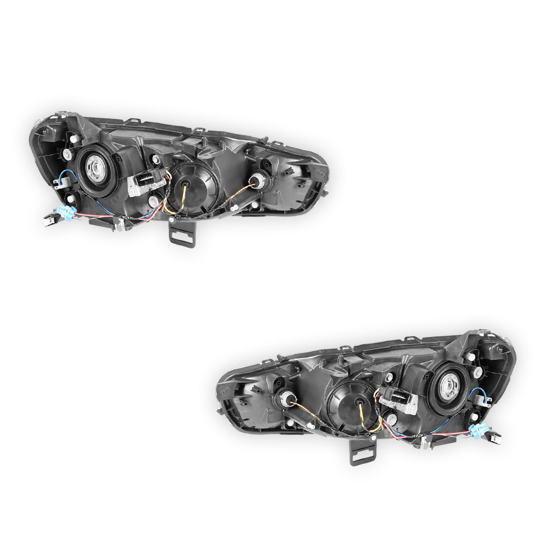 Mitsubishi Lancer CJ (2008 - 2015) OEM Style Headlights LH + RH