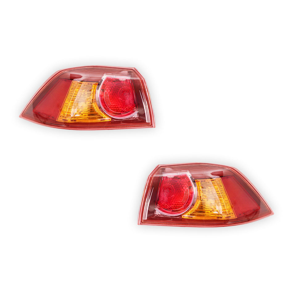 Mitsubishi Lancer CJ (2007 - 2012) OEM Style Tail Lights LH + RH