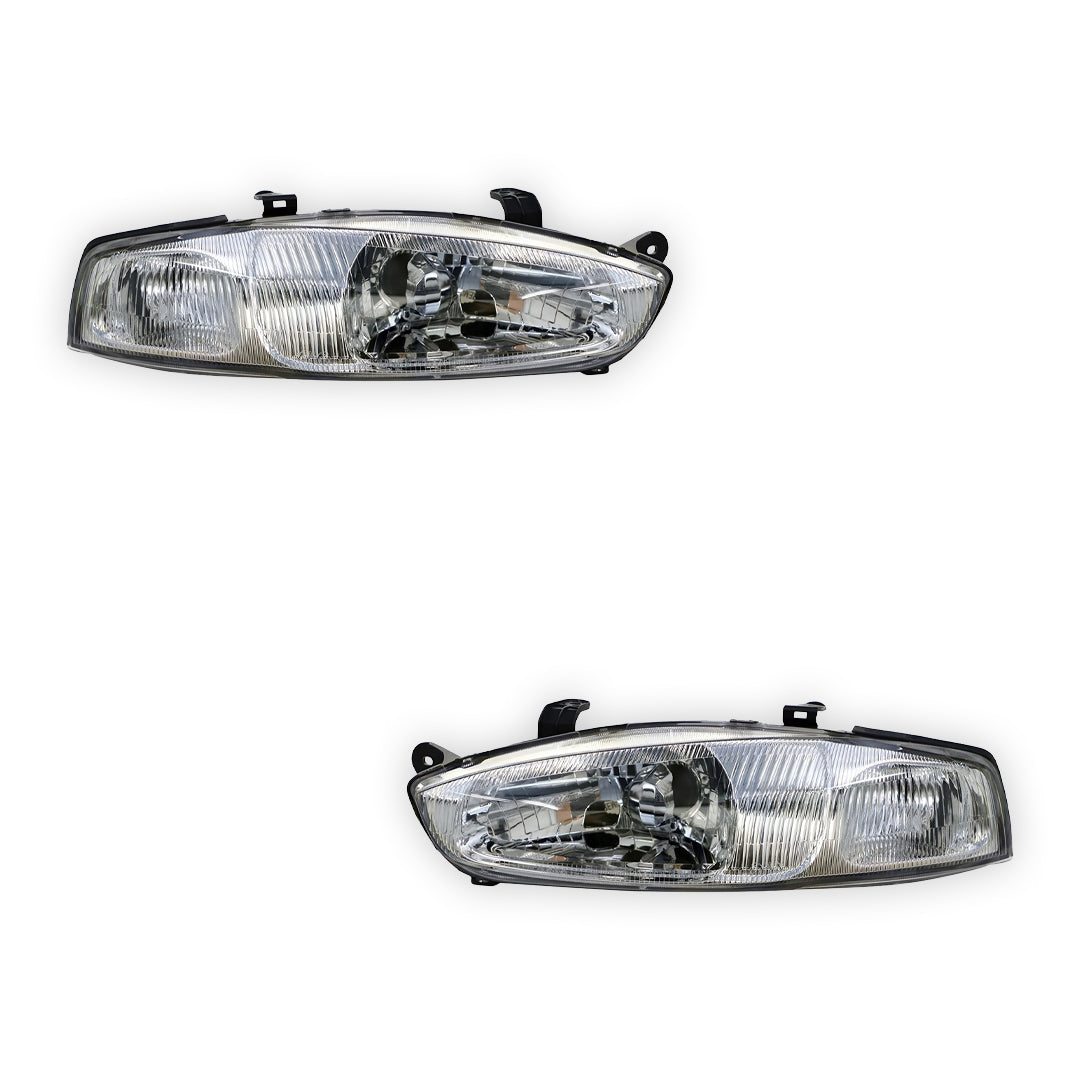 Mitsubishi Lancer CE (1998 - 2003) OEM Style Headlights LH + RH