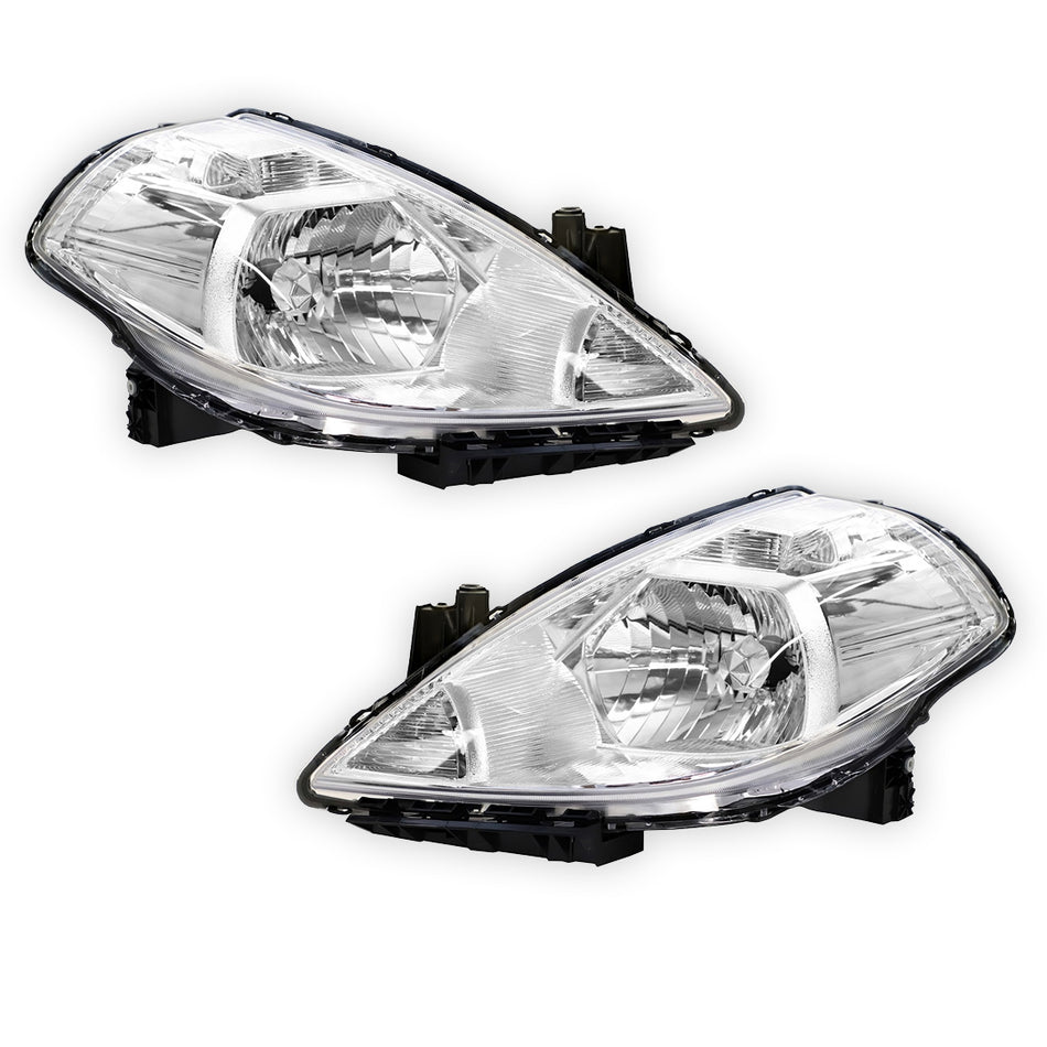 Nissan Tiida C11 (2005 - 2007) OEM Style Headlights LH + RH