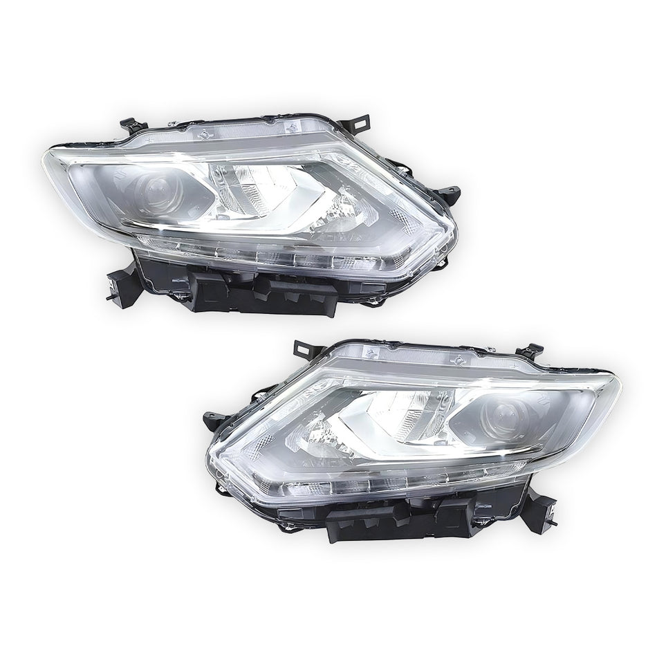 Nissan X-Trail T32 Series 1 (2014 - 2017) OEM Style Headlights LH + RH