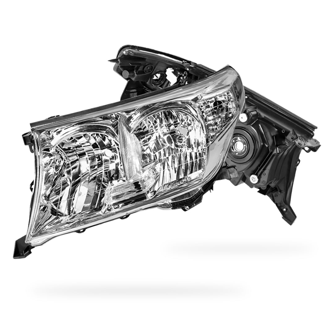 Toyota LandCruiser 200 Series Series 2 (2012 - 2015) OEM Style Non LED Projector Headlights LH + RH