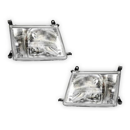 Toyota LandCruiser 100 Series (1998 - 2005) OEM Style Headlights LH + RH