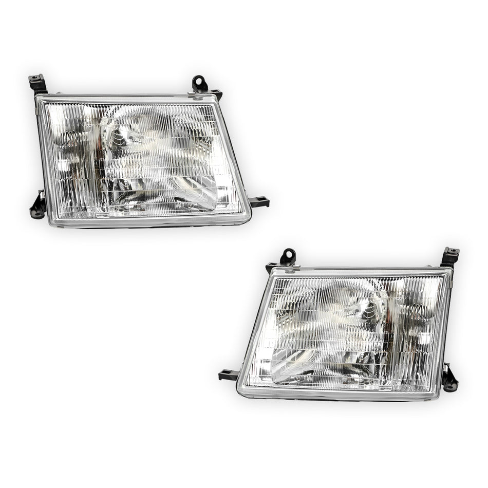 Toyota LandCruiser 100 Series (2002 - 2005) OEM Style Headlights LH + RH