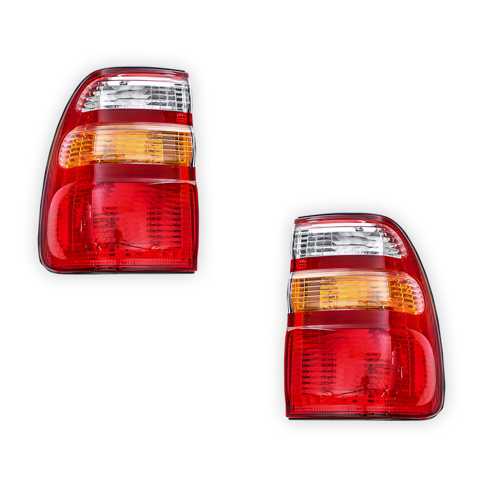 Toyota LandCruiser 100 Series (1998 - 2002) OEM Style Tail Lights LH + RH