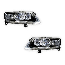 Audi A6 C6 Series 2 (2008 - 2011) Non-Xenon OEM Style Headlights LH + RH