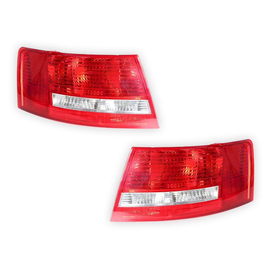Audi A6 C6 (2004 - 2008) OEM Style Non LED Tail Lights LH + RH