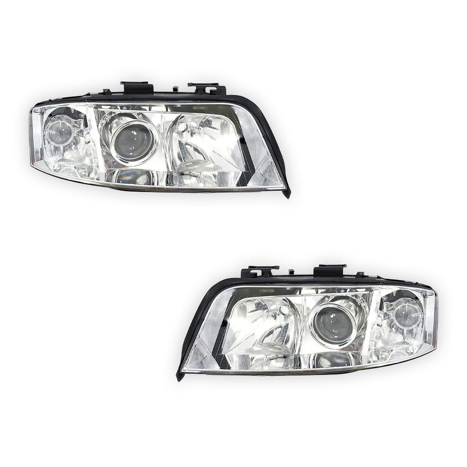 Audi A6 C5 (2002 - 2004) OEM Style Headlights LH + RH