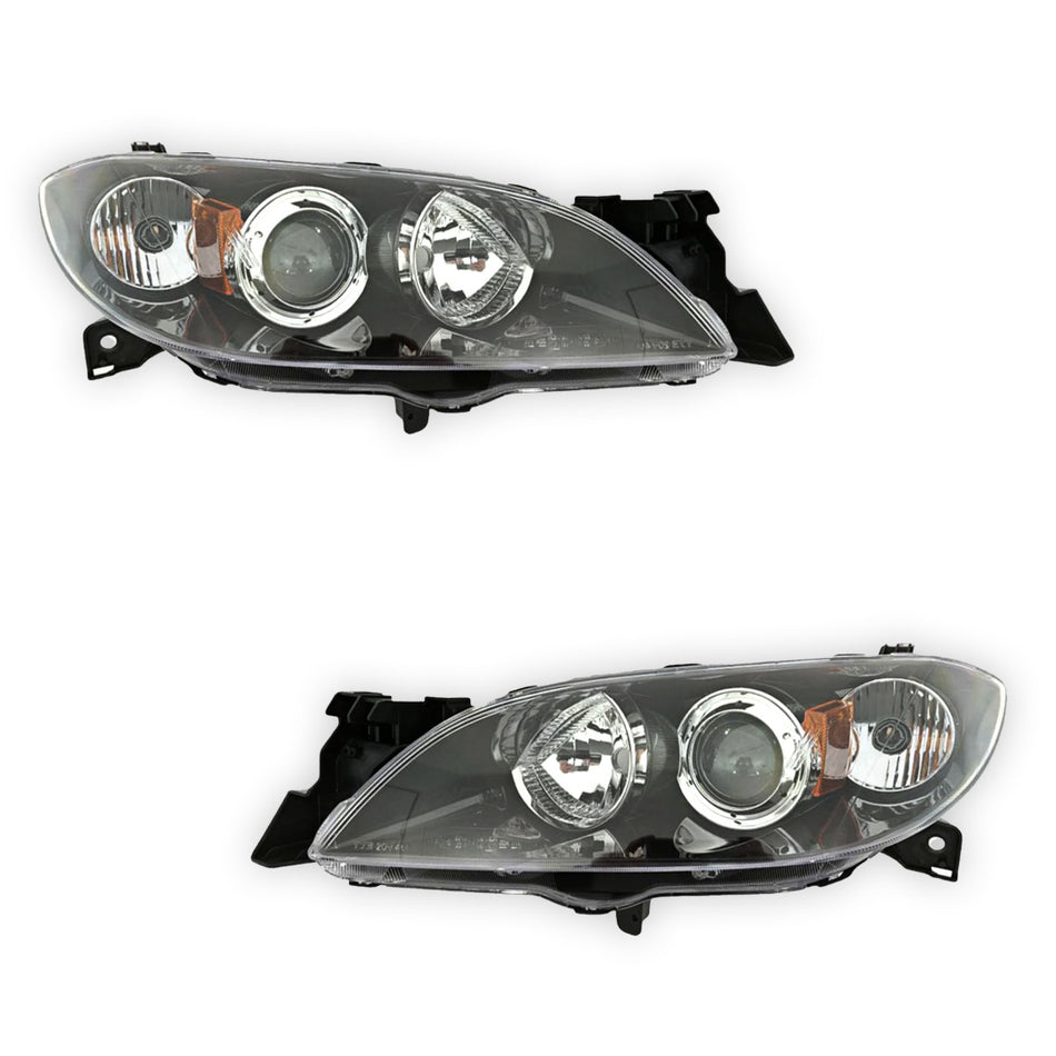 Mazda 3 BK (2006 - 2009) OEM Style Headlights LH + RH