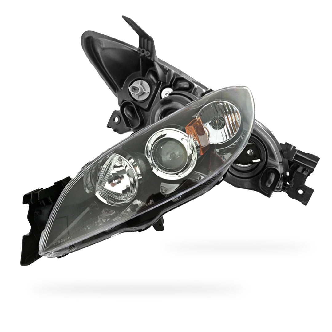 Mazda 3 BK' Series 1 (2003 - 2006) OEM Style Headlights LH + RH