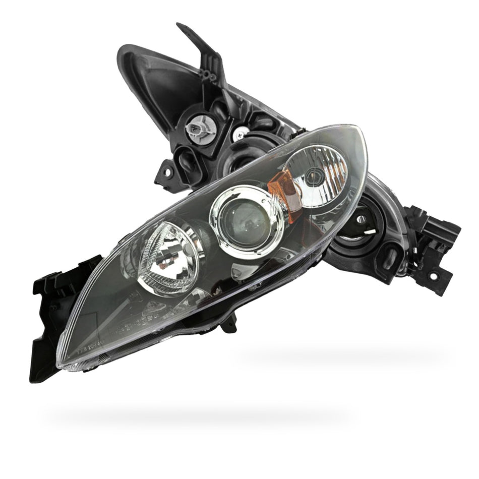 Mazda 3 BK' Series 1 (2003 - 2006) OEM Style Headlights LH + RH