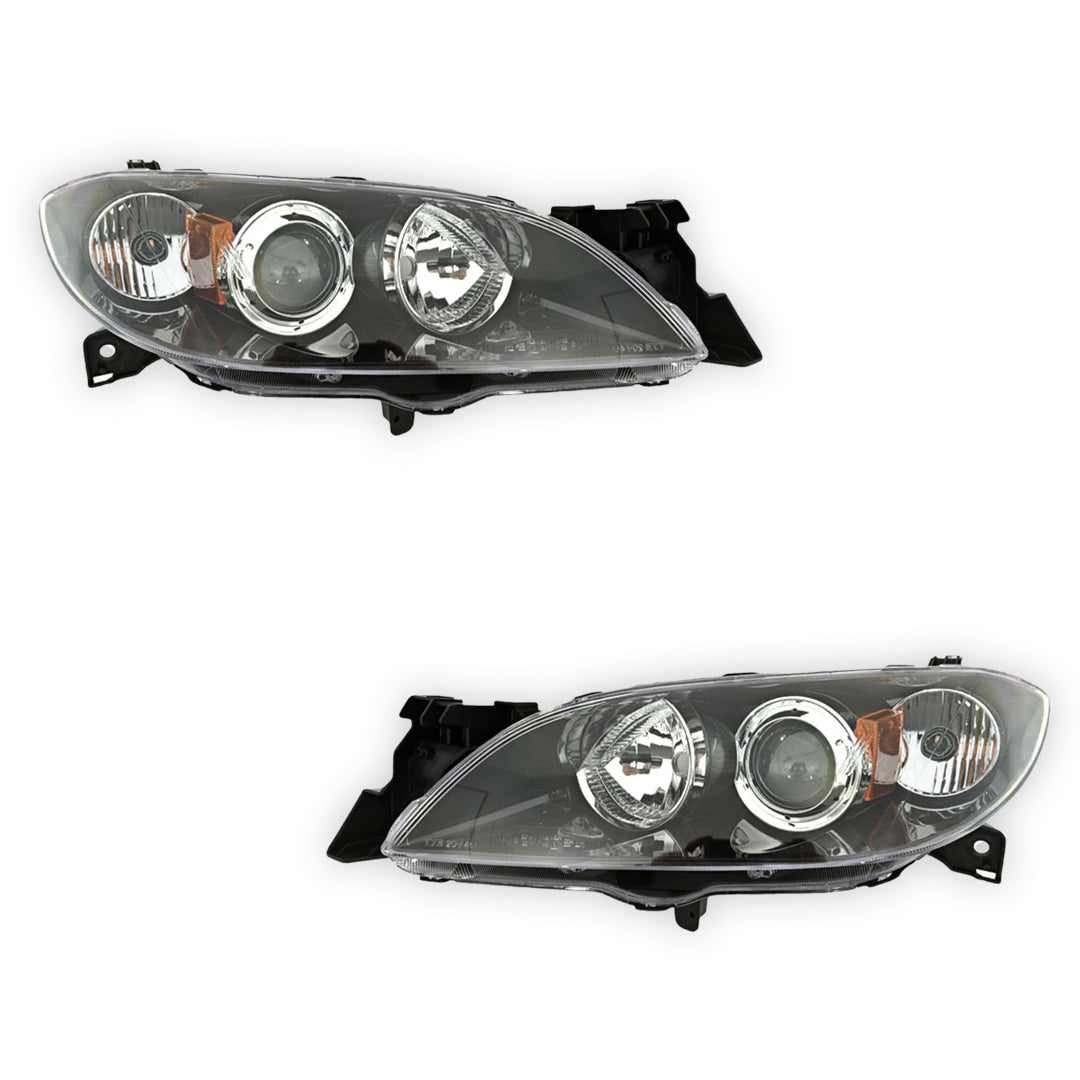 Mazda 3 BK (2003 - 2009) OEM Style Headlights LH + RH