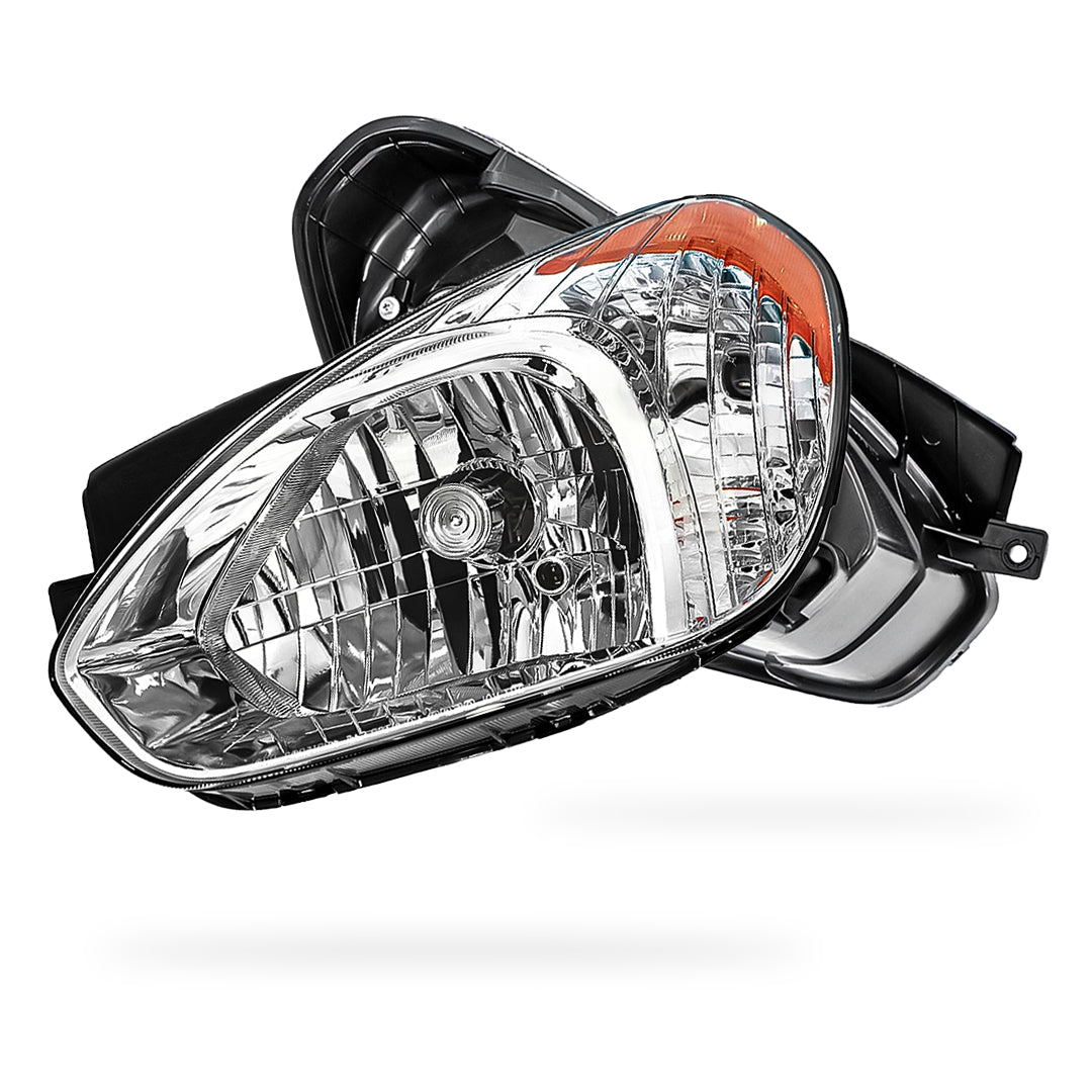 Hyundai Accent LC / MC (2005 - 2009) OEM Style Headlights LH + RH