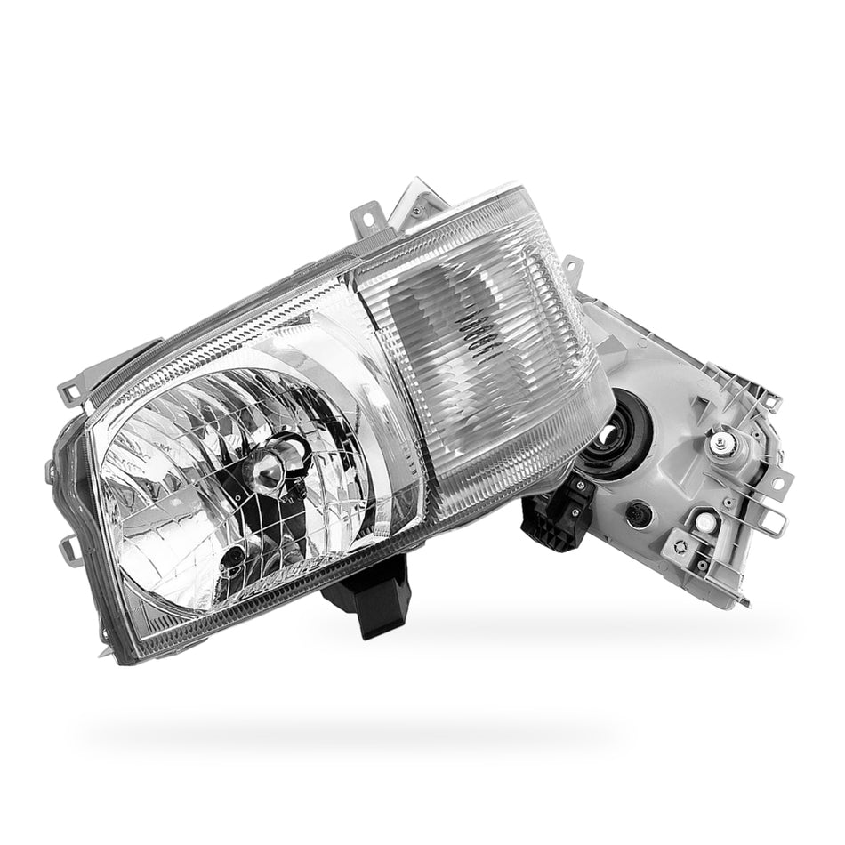 Toyota HiAce High Roof SLWB Van (2005 - 2010) OEM Style Headlights LH + RH