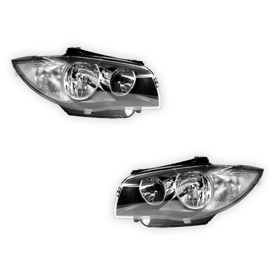BMW  1 Series E82 (2008 - 2014) OEM Style Headlights LH + RH
