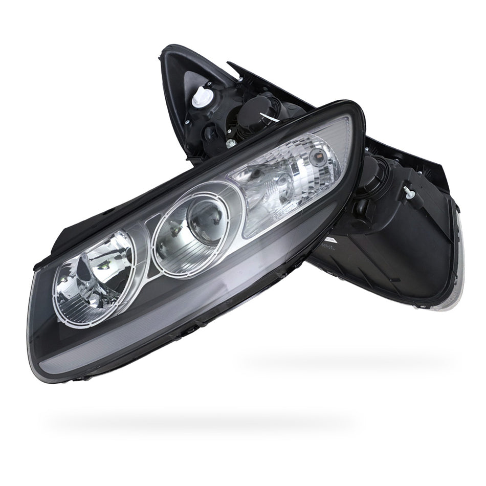 Hyundai Santa Fe CM (2005 - 2009) OEM Style Headlights LH + RH