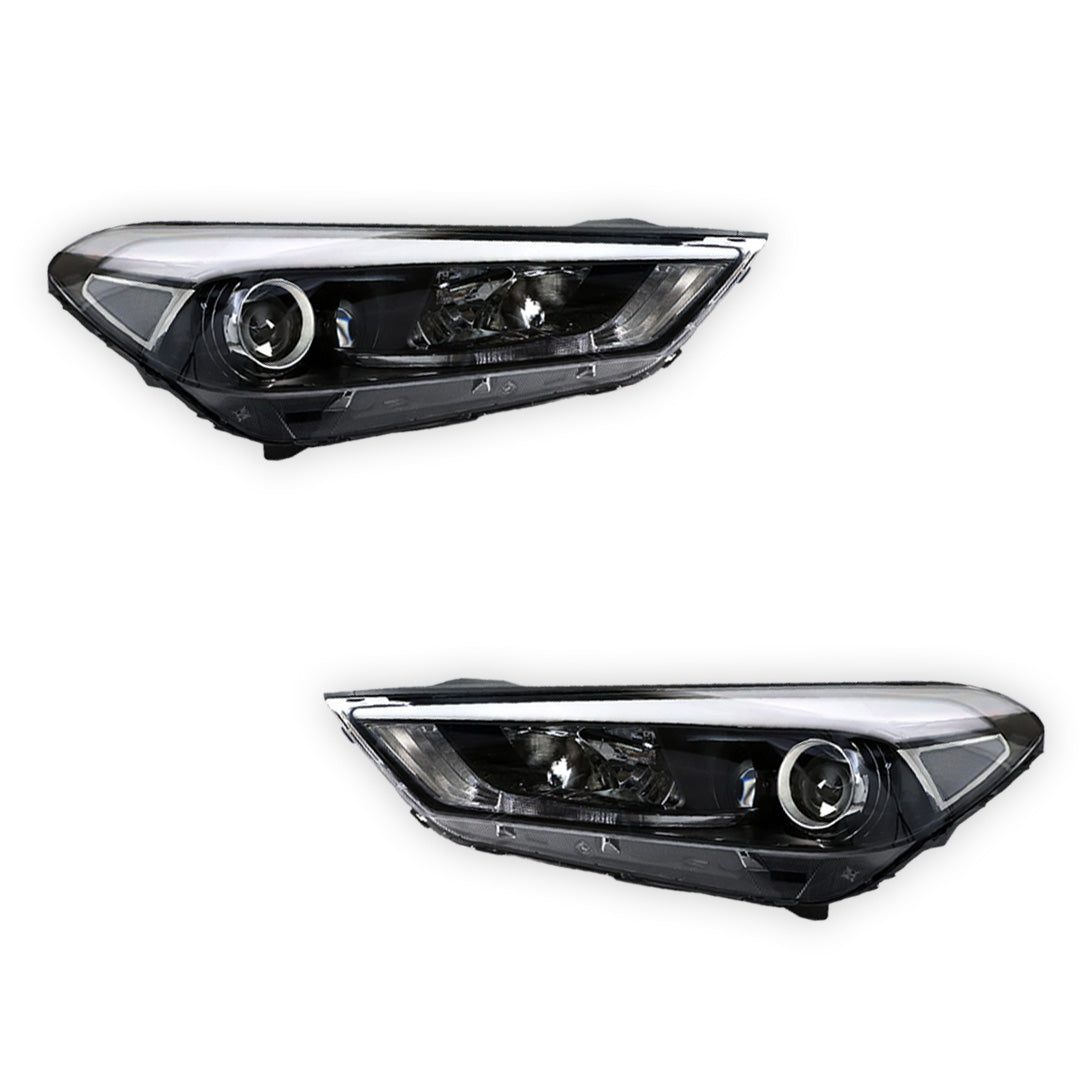 Hyundai Tucson TL / TLE (2015 - 2017) OEM Style Headlights LH + RH