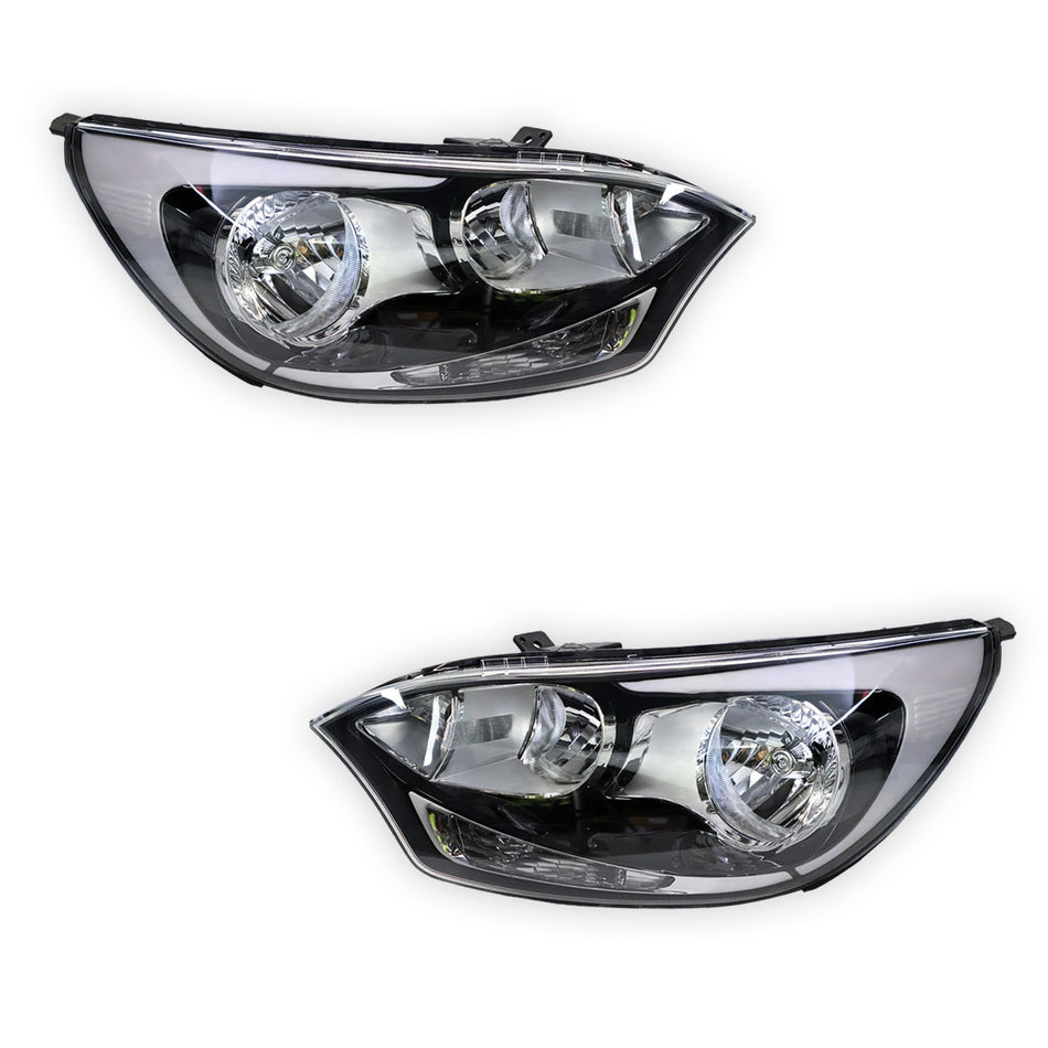 Kia Rio UB (2014 - 2016) OEM Style Headlights LH + RH