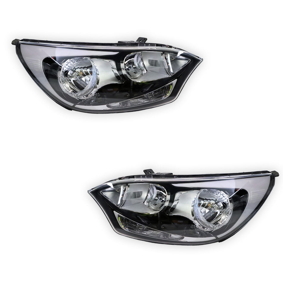 Kia Rio UB (2011 - 2014) OEM Style Headlights LH + RH