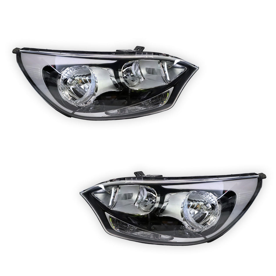 Kia Rio UB (2011 - 2014) OEM Style Headlights LH + RH