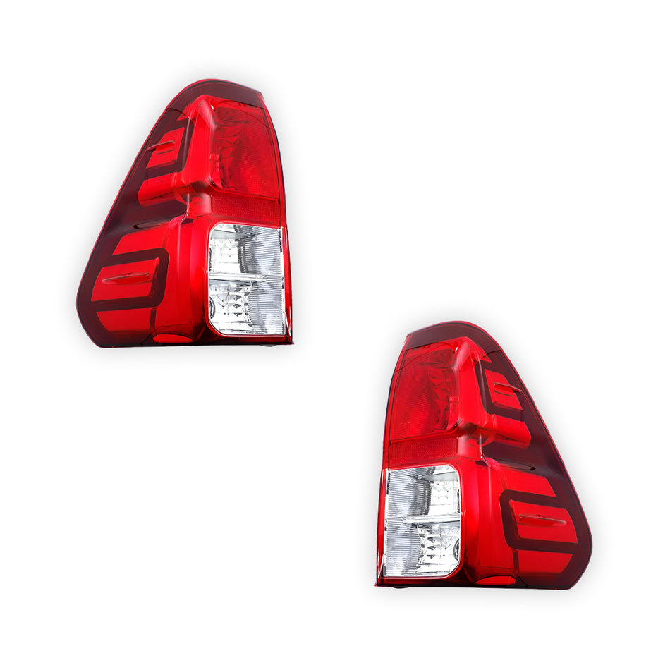 Toyota HiLux N80 (2020 - 2025) OEM Style Tail Lights LH + RH