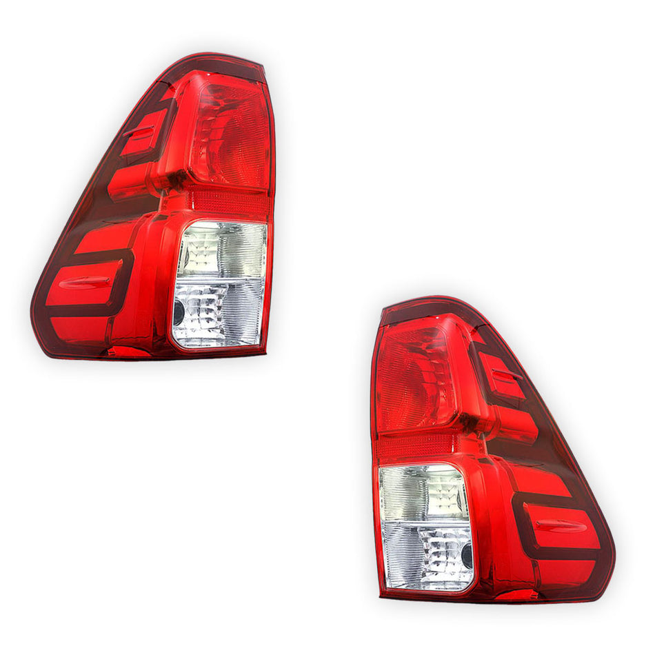 Toyota HiLux N80 (2017 - 2020) OEM Style Tail Lights LH + RH