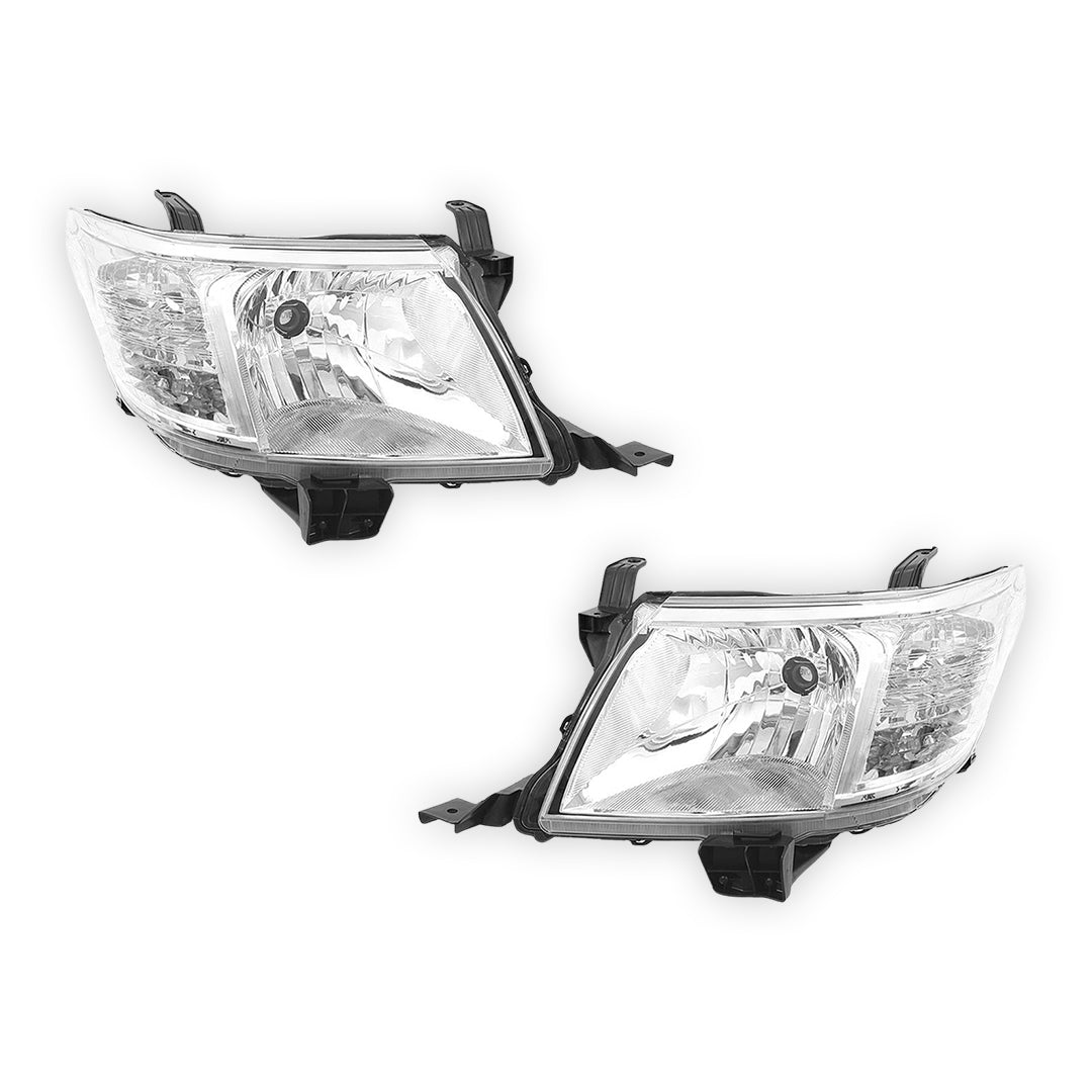 Toyota HiLux N70 2WD / 4WD (2011 - 2015) OEM Style Headlights LH + RH