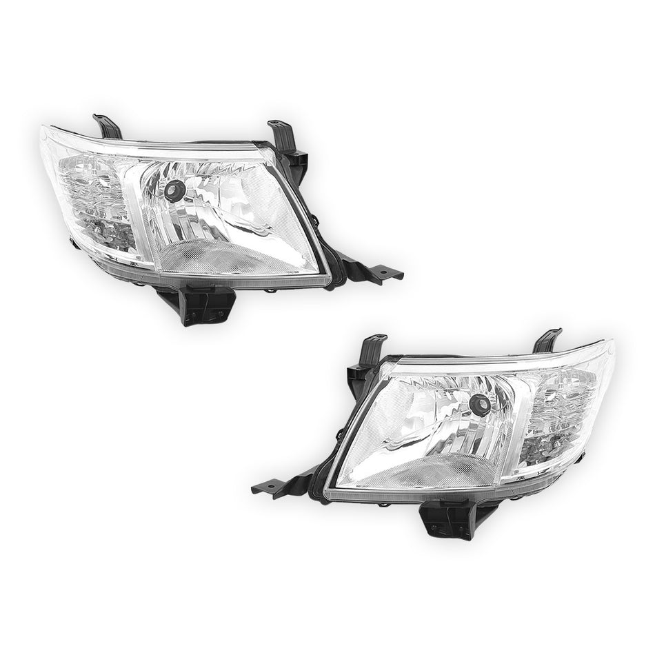 Toyota HiLux N70 (2011 - 2015) OEM Style Headlights LH + RH