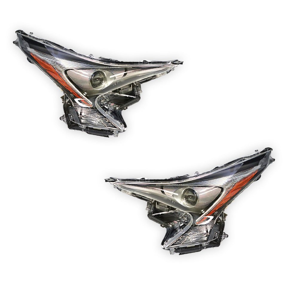 Toyota Prius ZVW50 (2015 - 2018) OEM Style Headlights LH + RH