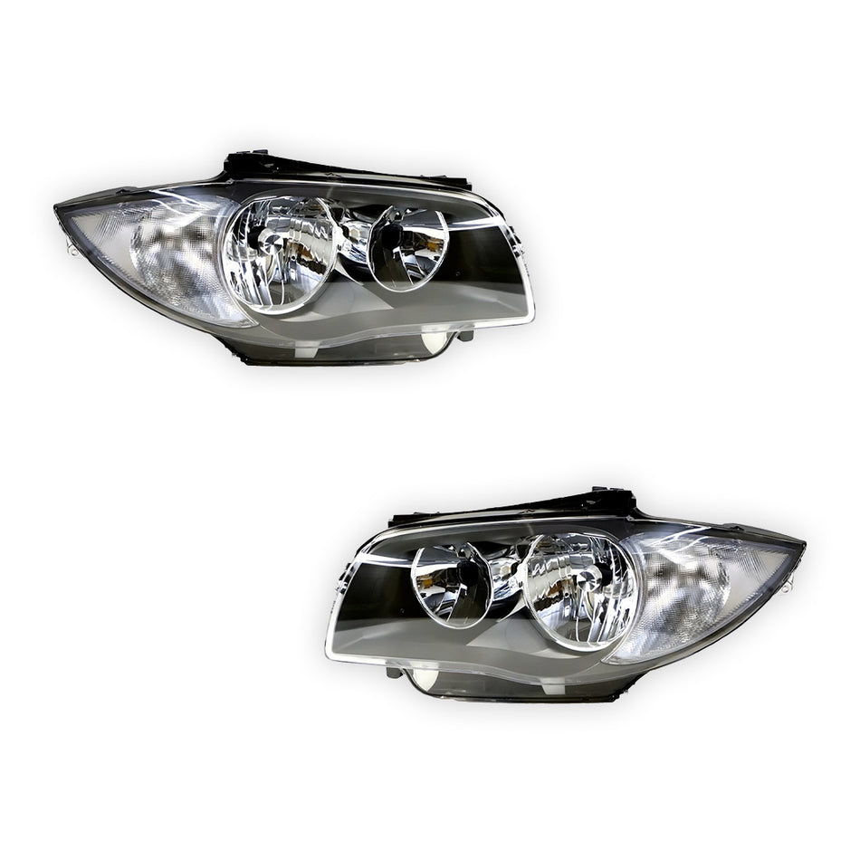 BMW  1 Series E82 (2008 - 2014) OEM Style Headlights LH + RH