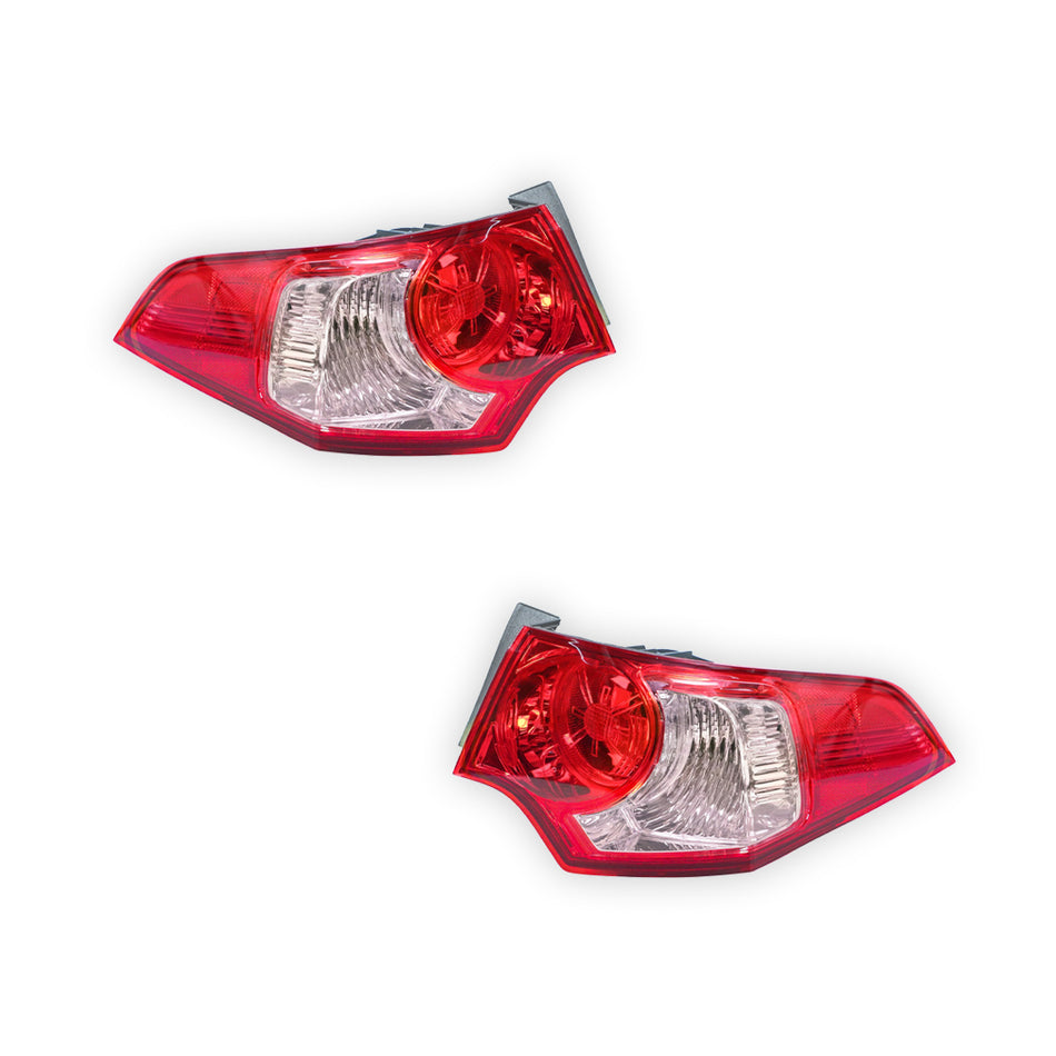 Honda Accord Euro CU (2010 - 2014) OEM Style Tail Lights LH + RH