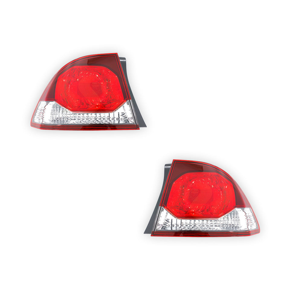 Honda Civic FD (2008 - 2012) OEM Style Tail Lights LH + RH