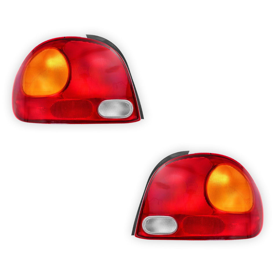 Hyundai Excel X3 (1997 - 1999) OEM Style Tail Lights LH + RH