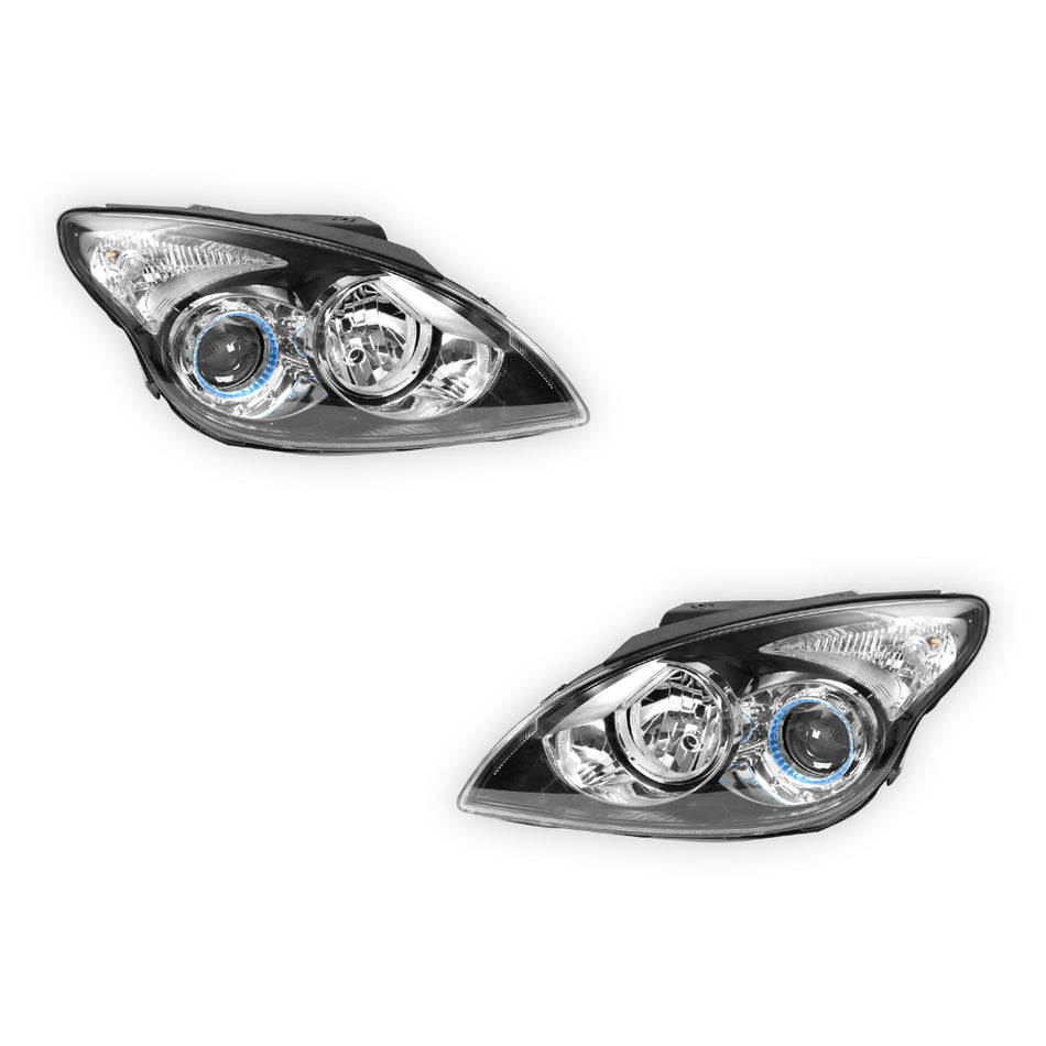 Hyundai i30 FD (2007 - 2012)                        OEM Style Headlights LH + RH