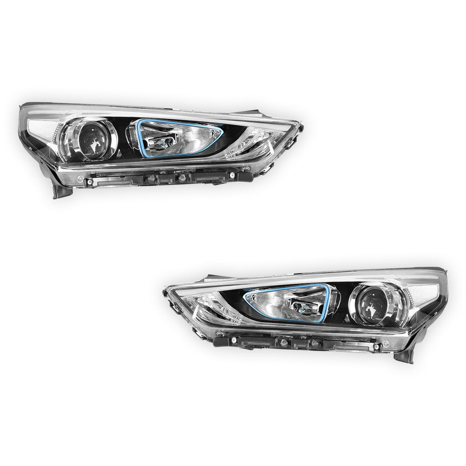Hyundai Ioniq AE (2017 - 2019) OEM Style Headlights LH + RH