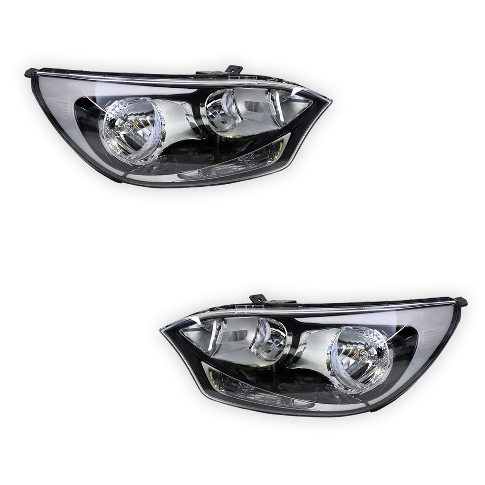 Kia Rio UB (2011 - 2014) OEM Style Headlights LH + RH