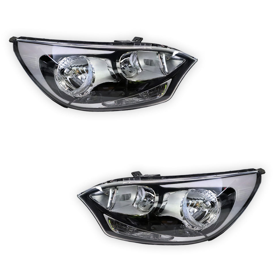 Kia Rio UB (2011 - 2014) OEM Style Headlights LH + RH