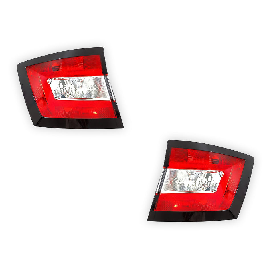 Skoda Fabia NJ (2015 - 2021) OEM Style Tail Lights LH + RH