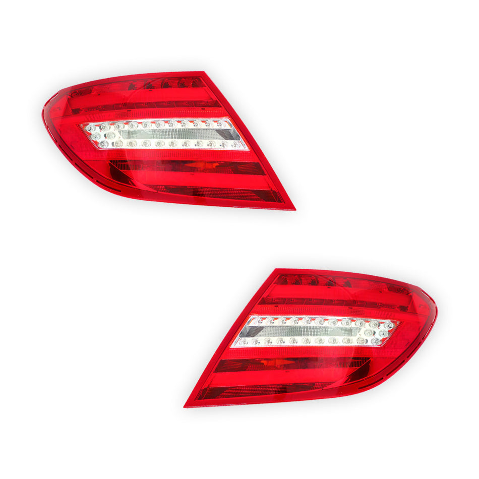 Mercedes-Benz C-Class W204 (2010 - 2014) OEM Style Tail Lights LH + RH