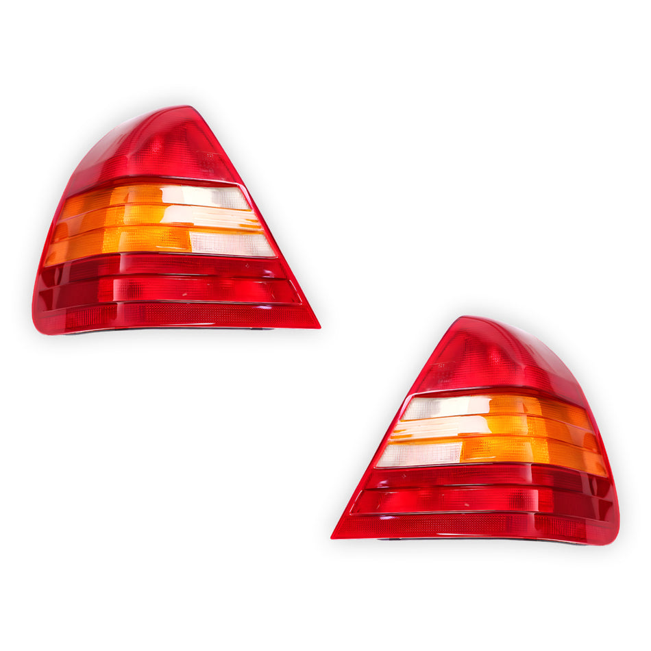 Mercedes-Benz C-Class W202 (1994 - 1997) OEM Style Tail Lights LH + RH