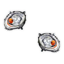 BMW  Cooper R57 (2009 - 2014) OEM Style Non Xenon Headlights Amber cap LH + RH