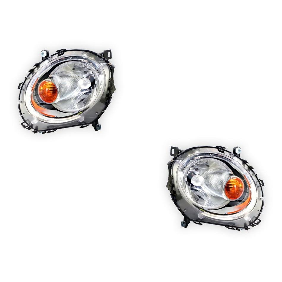 BMW  Cooper R57 (2009 - 2014) OEM Style Non Xenon Headlights LH + RH
