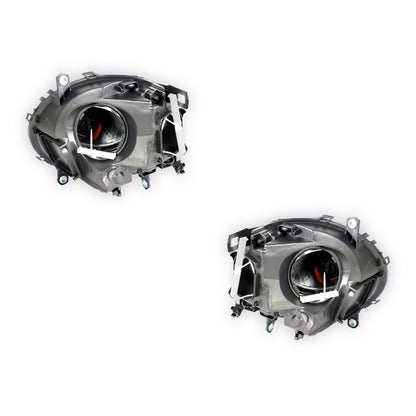 BMW  Cooper R57 (2009 - 2014) OEM Style Non Xenon Headlights Amber cap LH + RH