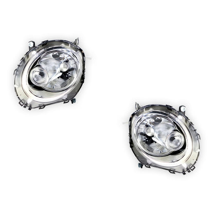 BMW  Cooper R57 (2009 - 2014) OEM Style Non Xenon Headlights Clear cap LH + RH