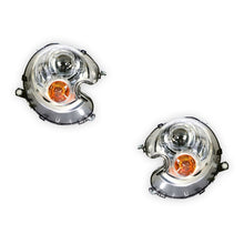 BMW  Cooper R57 (2009 - 2014) OEM Style Chrome Xenon Headlights LH + RH